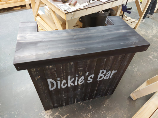 Wooden Personalised Home Bars are a hit for Christmas