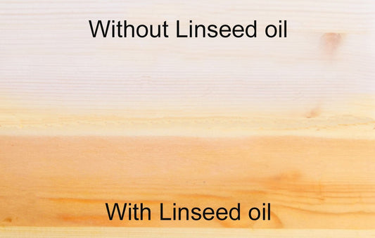Treating your wooden workbench with Linseed oil