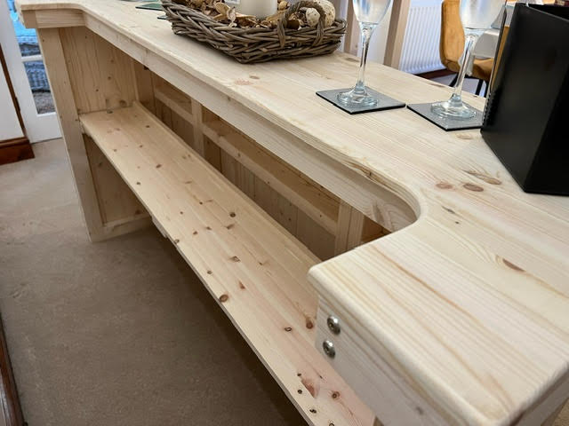 wooden bar
