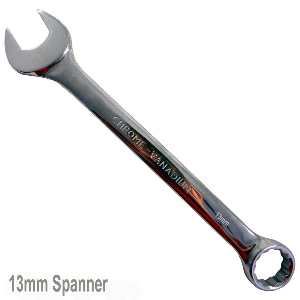V8 Tools 811213 Super Thin Metric Wrench Set - 12mm & 13mm Open-End