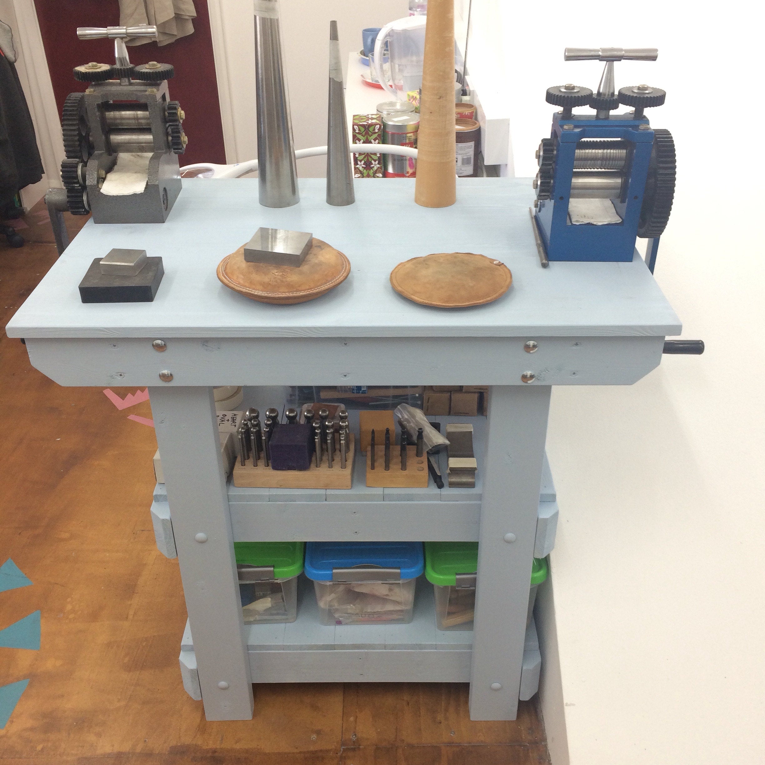Customise Work Table Bespoke made-to-order wooden work benches - customise for your needs ...