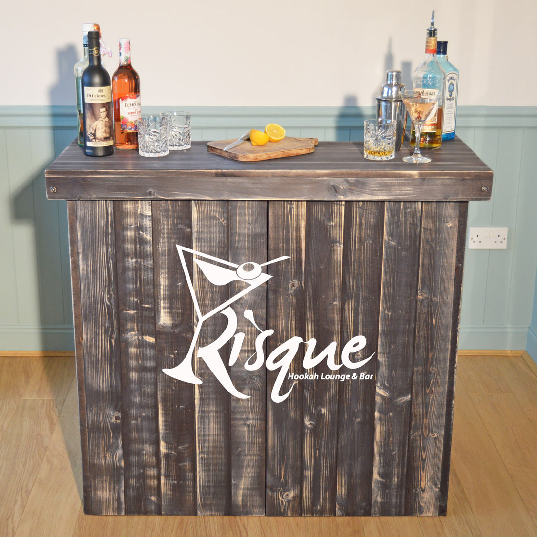 Foldaway Home Bar for home entertaining