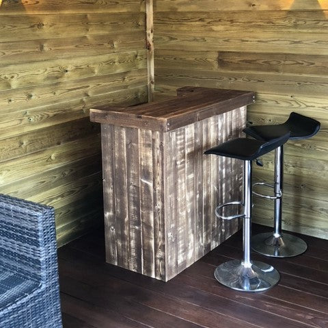 Our portable Home Bar / Display Stand have so many uses