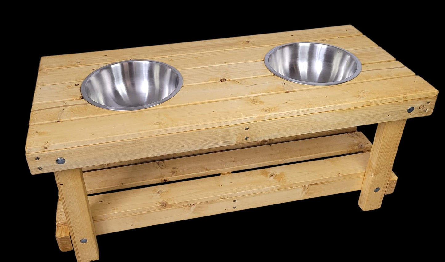 wooden mud kitchen