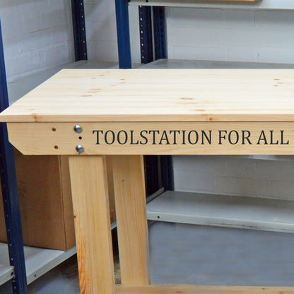 Personalise your workbench or potting table with printed text