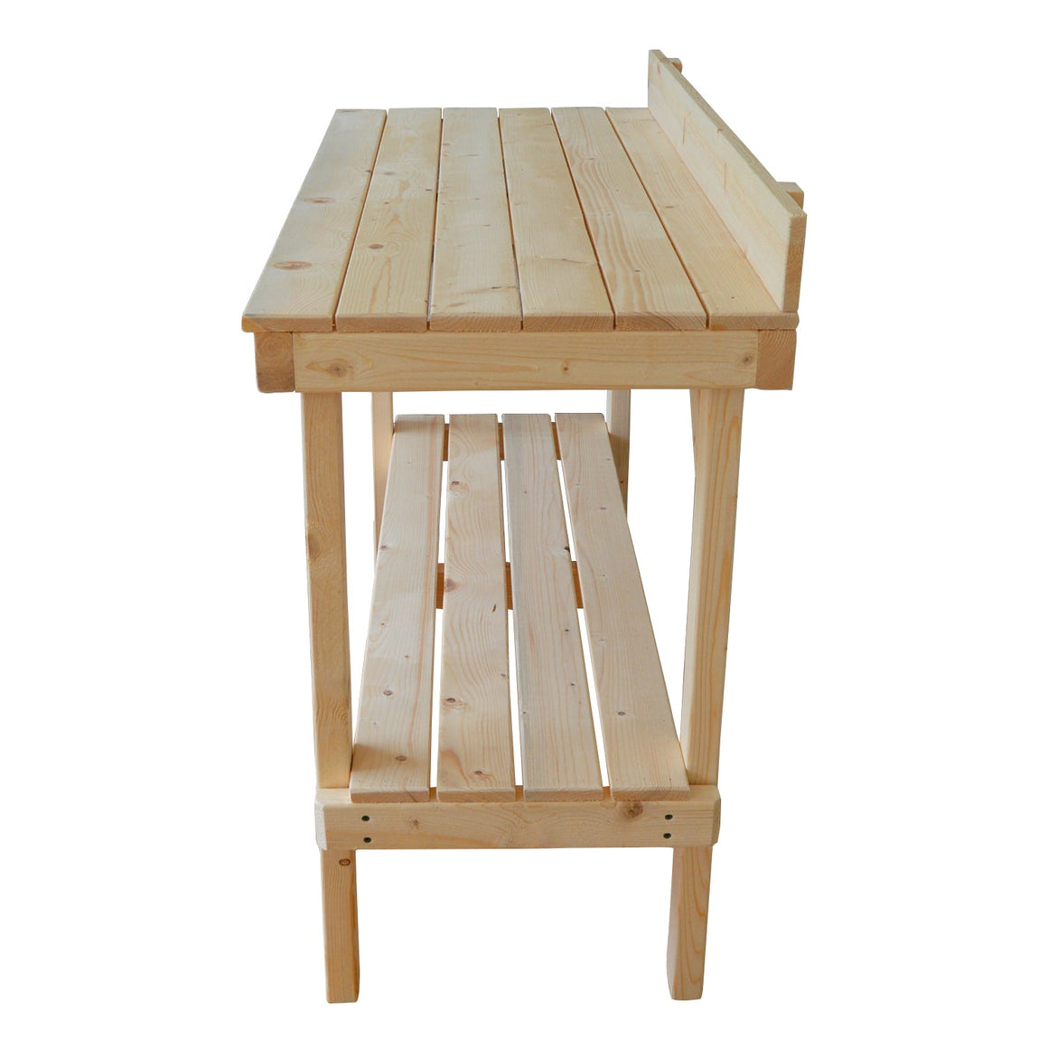 quality pine garden table